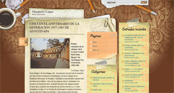 Desktop Screenshot of margaritolopez.com